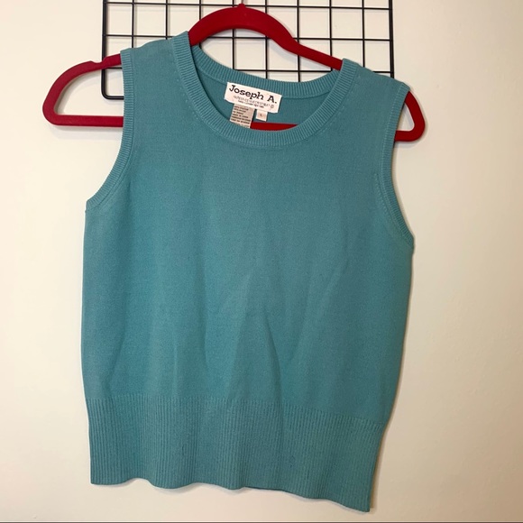 Vintage Teal Shell Tank - Picture 2 of 5